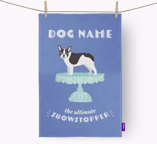 'The Ultimate Showstopper' - Personalised {breedFullName} Tea Towel